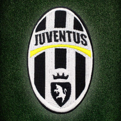 Football Club Juventus Gesticktes Bügelbild / Klettverschluss
